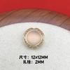 Método antiguo Arena oro ojo de gato circón flor cuentas diy estilo retro chino pulsera pulsera cadena cuerda de mano accesorios material