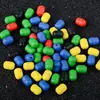 Tapones de Goma de Colores para Pesca, Amortiguadores, Perlas Anticolisión, Accesorios de Pesca de Colores