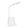 Novo porta-canetas luminária de mesa 10W carregamento rápido sem fio para celulares, interruptor sensor luminária de cabeceira, luminária de mesa para leitura e estudo