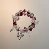 Pulsera Jinshengmu Cuatro Ciudades Estilo Chino Más Vendida Derivado DIY Nicho Pulsera de Gama Alta Regalo para Estudiantes