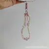 Correa de Muñeca para Mujer, Colgante Estilo Ins, Cadena de Cuentas Colorida de Moda, Correa Antiperdida, Anticaída, Cuentas Duraderas Pintadas a Mano