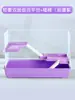 Jaula para Hámster Oso Dorado Plataforma de Segundo Piso Accesorios Paisajismo Interior Juego de Juguetes Escaleras de Escalada y Casa Escondite Suministros