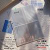 Bolsa Transparente de PP para Archivo de Hojas Sueltas A4A5 Sobre de Información Papel de Examen Polaroid Tarjeta de Clasificación Recibo Libro de Almacenamiento