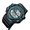 Reloj Despertador Impermeable Transfronterizo para Estudiantes y Adolescentes, Reloj Electrónico Multifuncional Deportivo de Montañismo de Moda Fabricante Transmisión en Vivo Venta Directa