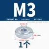 Jinchao Acero Inoxidable 304 Galvanizado Tuerca de Mano Gb807 Niquelada Moleteada Cabeza Delgada Tuerca Cabeza Plana M3-M10