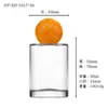 Venta Directa de Fábrica de Botellas de Perfume de Gama Alta en Stock, Botellas de Vidrio Recargables para Perfume de 30ml, Botellas con Atomizador, Botellas de Vidrio Vacías, Botellas de Perfume