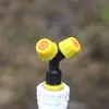 Boquilla de Pulverización de Dos Extremos en Forma de Y de Plástico de 4 Puntos Refrigeración y Eliminación de Polvo Sitio de Construcción Valla a Prueba de Polvo Eliminación de Polvo y Humidificación