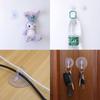 Potente gancho con ventosa, multifuncional, para pared, sin clavos, para azulejos de vidrio, especial con cabeza de hongo.