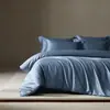 Auténtico Algodón de Fibra Larga 100S Importado Lujo Ligero Gama Alta Todo Algodón Juego de Cuatro Piezas Sábana de Algodón Puro Sábana Ajustable Funda de Edredón Ropa de Cama de Alta Gama