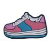 Zapatos rosas con agujeros y flores, accesorios de PVC de goma suave con dibujos animados para niña, zapatos de jardín con flores, hebillas decorativas, accesorios en stock