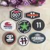 Etiquetas moldadas por gotejamento de PVC personalizadas, placas de borracha criativas, marcas registradas de vestuário em PVC personalizadas, podem ser impressas com LOGOTIPO
