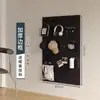 Estantería de Tablero Perforado para Sala de Estar Almacenamiento en Toda la Pared Puerta de Entrada Tablero Colgante para Entrada Decoración de Pared Tablero Perforado de Metal