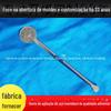 304 aço inoxidável bastão de mistura 18cm aço inoxidável longo bastão de mistura café leite chá metal bastão de mistura