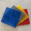 Material de rejilla de suelo para lavado de autos de 1.8 cm, rejilla de plástico entrelazable, tapete de rejilla de drenaje antideslizante para tiendas de lavado de autos y tiendas 4S