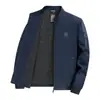 Nuevas Chaquetas Finas de Primavera para Hombres de Mediana Edad, Chaquetas Holgadas para Papá, Ropa Casual para Hombres de Mediana Edad y Mayores, para Hombres