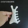 Pente de Massagem para Cabeça Pente de Meridianos da Cabeça Quatro em Um Pente de Tendões Pente de Massagem com Dentes Largos Grandes Resina de Cera de Abelha Espessada