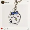 Chaveiro de Acrílico Kaka Kawa Pingente de Mochila Pequeno Presente Fofo Periférico de Anime Desenho Animado Popular