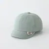 Boné de Baseball para Bebê, Boné com Aba Colorido Sólido da Moda, Novo Chapéu de Sol para Primavera e Verão, Chapéu Versátil Casual para Criança