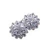 Pendientes Zhenrong de AliExpress, gran oferta, con circonitas bañadas en plata S925, con diseño de flor de sol, para mujer, con diamantes japoneses y coreanos.