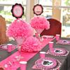 Decoración para fiesta de cumpleaños con temática de Barbie rosa, plato de papel para niña, plato de papel desechable de Barbie