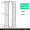 Molde de columna romana de villa modelo de columna cilíndrica de cemento redondo de hormigón europeo decorativo de plástico plantilla para construcción