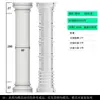 Molde Columna Romana Villa Columna Redonda Modelo Columna Cemento Columna Redonda Hormigón Decoración Edificio Redondo Europeo Plantilla de Plástico