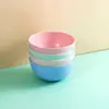 Conjunto de Tigelas de Arroz Fonte Doméstico Anti-Queda Plástico Estudante Dormitório Tigela para Macarrão Tigela para Sopa Resistente a Altas Temperaturas Comercial Durável