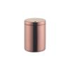 Cartucho de palito de dente de aço inoxidável Golden Catering Hotel Gifts Nordic Round Simple Toothpick Box Storage Logo