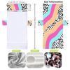 Funda para silla de playa transfronteriza funda para silla de playa de microfibra impresión digital 3D arcoíris se puede pedir