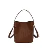 Bolso Cruzado Ligero Versátil de un Solo Hombro 2026 Nuevo Estilo Tendencia Nicho Textura Tejida Bolso Cubo Portátil Versátil Bolso de Mano