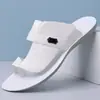 Sandálias de Tamanho Grande Transfronteiriças 2026 Temu Amazon Sola Macia Antiderrapante Resistente ao Desgaste Calçados de Praia Uso Duplo Moda Outdoor Calçados Masculinos