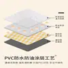 Mantel PVC Mantel Cuadros Simples Estilo Ins Tapete Rectangular para Mesa Lujo Ligero Sensación de Alta Gama Impermeable y a Prueba de Aceite Tapete para Mesa