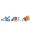 Micro Paisagem Desenho Animado Cachorrinho Fofo Artesanato em Resina DIY Ornamentos de Jardinagem Acessórios Carro Desktop Pequenos Ornamentos