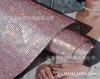 Venta al por mayor de fábrica, nuevo, colorido, adhesivo termofusible de malla de diamantes de imitación, 24 * 40 cm, adhesivo de diamante completo, perforación en caliente, pegatinas de diamante flash DIY