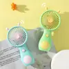 Ventilador Pequeño de Caracol Portátil Carga USB Ventilador Pequeño Portátil Lindo Divertido Caricatura Caracol Ventilador de Mano
