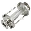 Abrazadera de acero inoxidable TC 316L, conexión de instalación rápida, tubería de fluido, mirilla