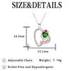 Knn-365 Collar Original de Corazón de Rosa de Alta Gama para Mujer, Joyería Transfronteriza, Colgante Versátil de Amazon