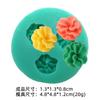 DIY açúcar silicone chocolate molde Margarida rosa tulipa bolo de flor molde assar decoração