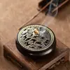 Queimador de Incenso Xiangyun de Três Pernas Coberto Queimador de Sândalo Queimador de Incenso Zen Interno para Casa Ornamentos de Incenso Retrô Artesanato Venda por Atacado