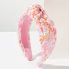 Diadema de Moda y Dulce con un Diseño Fresco y Versátil, Diadema Ancha Nudada para Mujer, Lentejuelas Brillantes de Colores, Dulce Accesorio para el Cabello