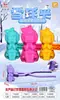 Cor Macaron Clip de Bola de Neve Misturado Equipamento para Brincar na Neve Brincar de Guerra de Bolas de Neve Brinquedos para Brincar na Neve Agitar Tom Mesmos Brinquedos Explosões