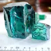 Wuzhou Piedra Preciosa Circonita Cúbica Suelta Corte Rectangular con Esquinas Redondeadas Piedra Preciosa Azul Hielo Cz Radiante Super Flash