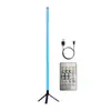 Lámpara de esquina RGBIC de luz ambiental de pie, lámpara LED Bluetooth modular de tres secciones, lámpara de mesa moderna minimalista, luz activada por sonido