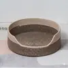 Nido Tejido a Mano de Verano para Gato, Cama para Gato, Esterilla de Ratán, Resistente a Arañazos y Desgaste, Esterilla Fresca, Cama para Perro, Esterilla para Mascotas, Colchón para Dormir, Rascador para Gato