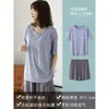 Camisón de Tirantes de Modal para Mujer Verano con Copas Incorporadas Sin Mangas Delgado Fresco Pijama de Tirantes para Usar Afuera Talla Grande Hogar Shihua