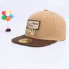 Nuevo Estilo de Primavera Sombrero Hip-Hop Infantil con Logo de Letra Personalizada, Gorra de Béisbol para Niños y Niñas, Sombrero de Sol de Baile Callejero de Moda, Exportación