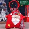 Bolsa de Regalo Navideña Bolsa de Regalo Bolsa de Dulces Bolsa de Regalo de Papá Noel Suministros Navideños Accesorios Caja de Regalo de Terciopelo Dorado