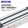 Cerradura Magnética de una Puerta Personalizada de 180 kg, 168 mm de Largo, Cerradura Magnética Eléctrica de Montaje Superficial para Control de Acceso de Ingeniería