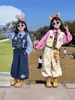 Conjunto para Niñas Zootopia Disfraz de Nick Zorro Primavera y Otoño Nick Conejo Oficial de Policía Disfraz de Cosplay Infantil