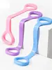 Banda Elástica em 8 para Exercícios de Costas, Banda Elástica Feminina, Banda Elástica, Equipamento de Exercício para Uso Doméstico, Abertura de Ombros, Costas Bonitas, Ferramenta de Yoga